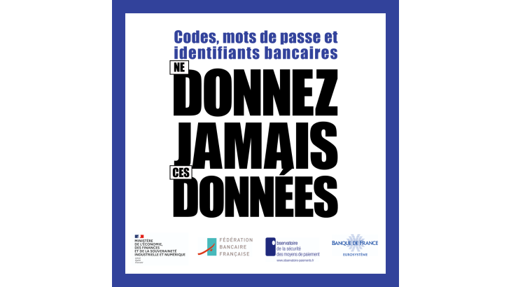 Codes, mots de passe et identifiants bancaires : ne donnez jamais ces données